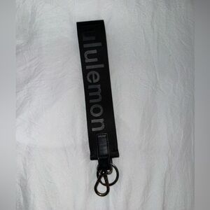 Lululemon Black Keychain